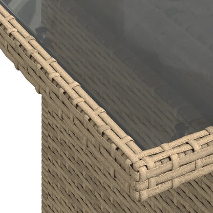Set Divano da Giardino 8 pz con Cuscini Beige in Polyrattan | homemem39