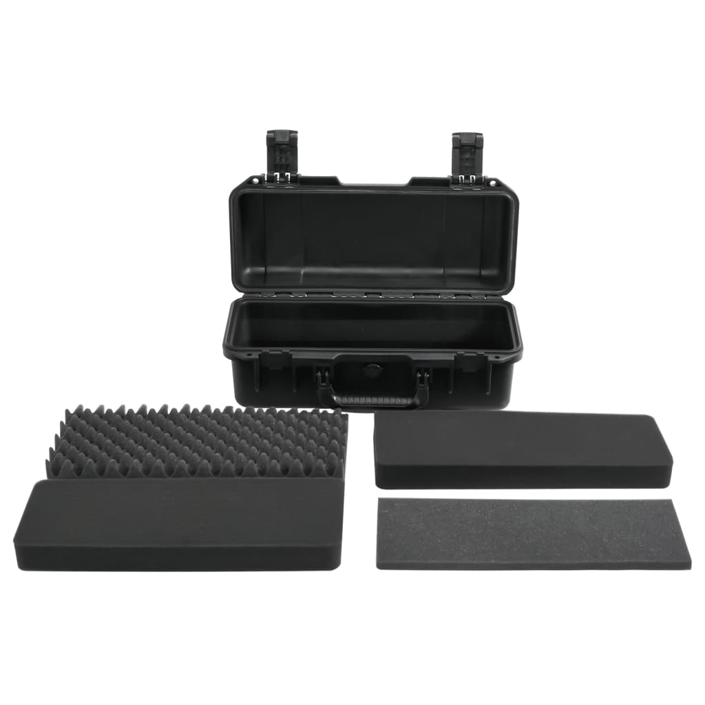 Valigetta da Volo Portatile Nera 46,5x21,5x17,5 cm in PP | homemem39