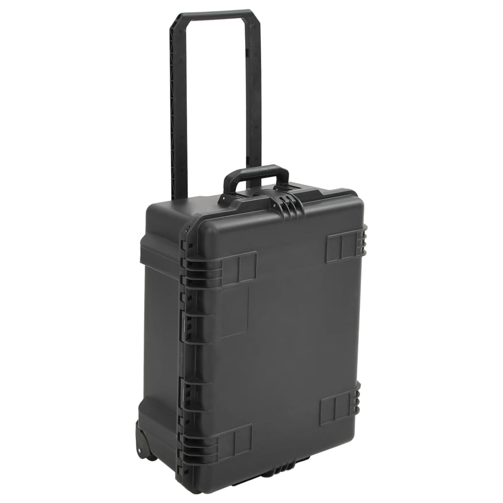 Valigetta da Volo Portatile Nera 62,5x50x28,5 cm in PP | homemem39