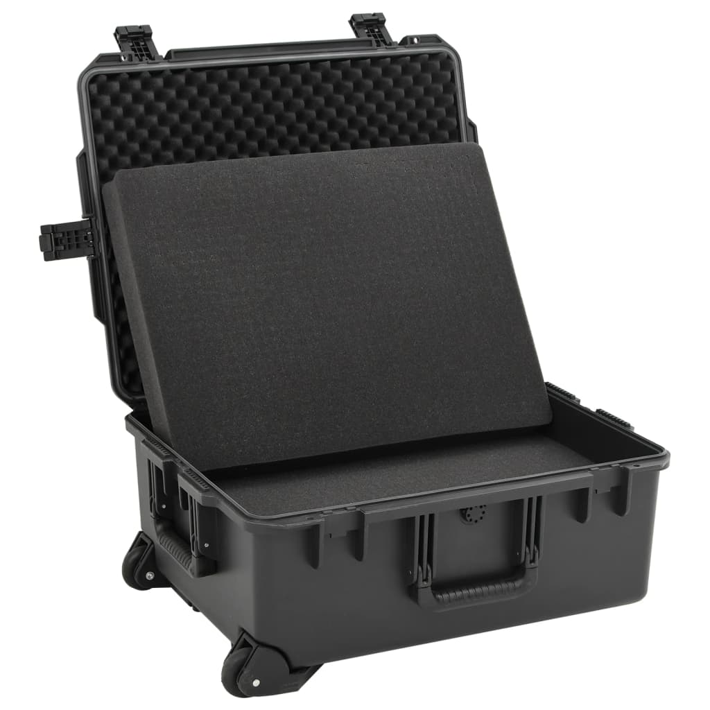 Valigetta da Volo Portatile Nera 62,5x50x28,5 cm in PP | homemem39