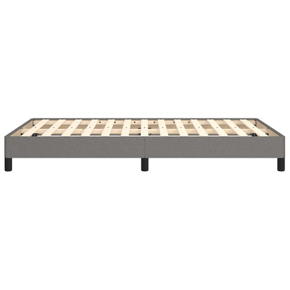 Giroletto senza Materasso Grigio Scuro 120x190 cm in Tessuto