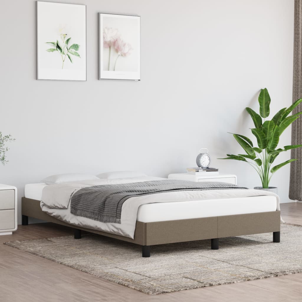 Dove Gray Bed Frame 120x190 cm in Fabric