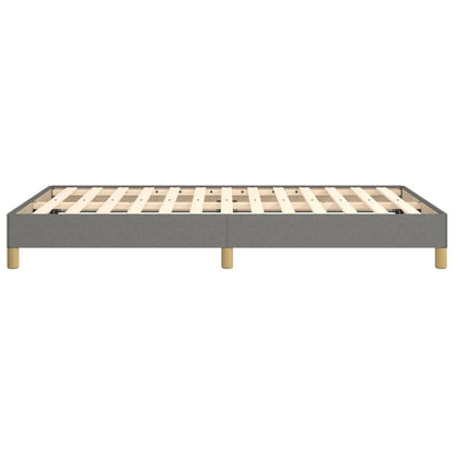 Giroletto senza Materasso Grigio Scuro 120x190 cm in Tessuto