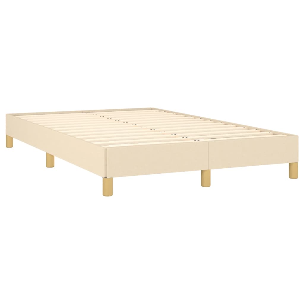 Giroletto senza Materasso Crema 120x190cm in Tessuto