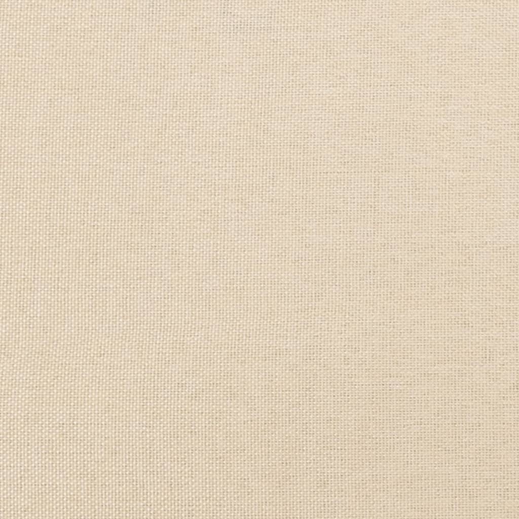 Giroletto senza Materasso Crema 120x190cm in Tessuto