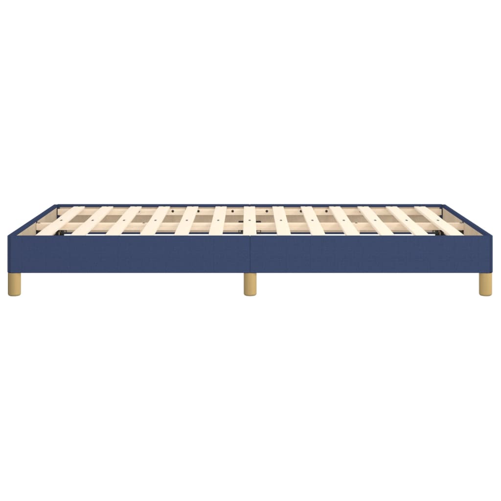 Giroletto senza Materasso Blu 120x190 cm in Tessuto