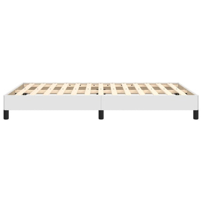 Giroletto senza Materasso Bianco 120x190 cm Similpelle