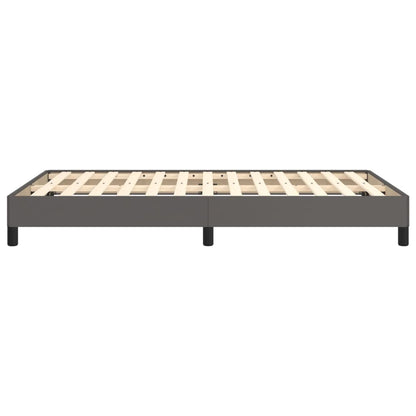 Giroletto senza Materasso Grigio 120x190 cm Similpelle