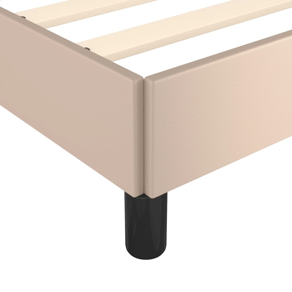 Giroletto senza Materasso Cappuccino 120x190 cm in Similpelle