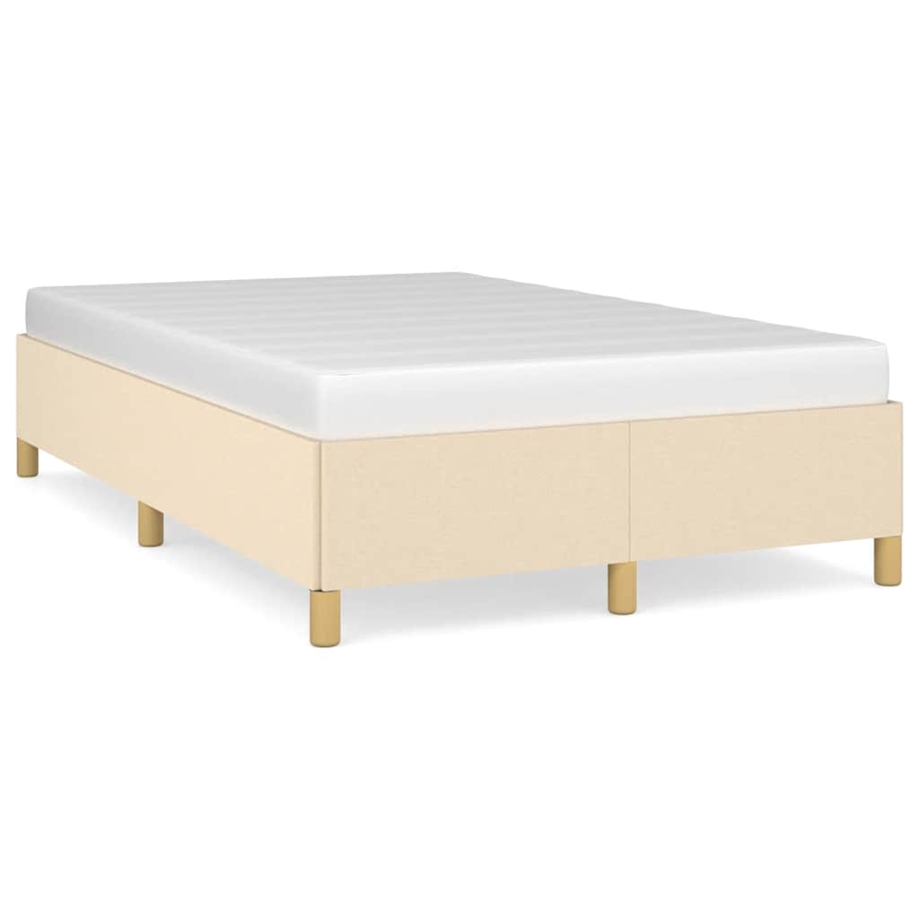 Giroletto senza Materasso Crema 120x190cm in Tessuto