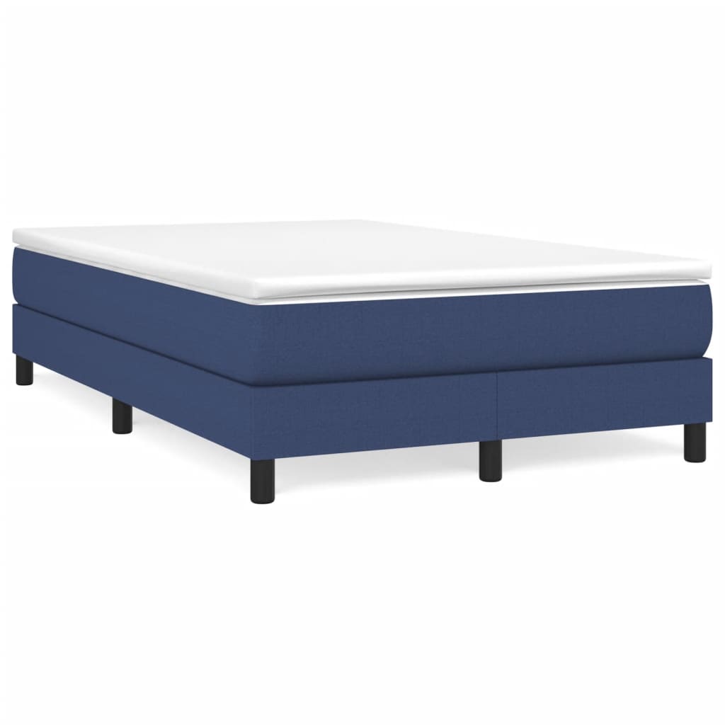 Giroletto a Molle con Materasso Blu 120x190 cm in Tessuto | homemem39