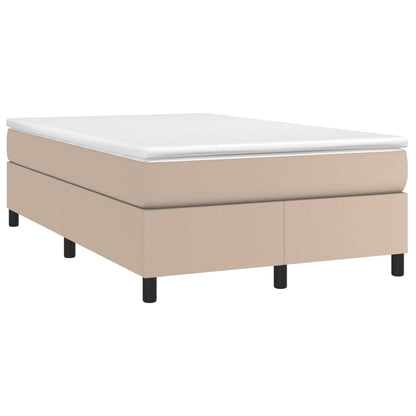 Giroletto a Molle con Materasso Cappuccino 120x190cm Similpelle | homemem39