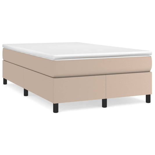 Giroletto a Molle con Materasso Cappuccino 120x190cm Similpelle | homemem39