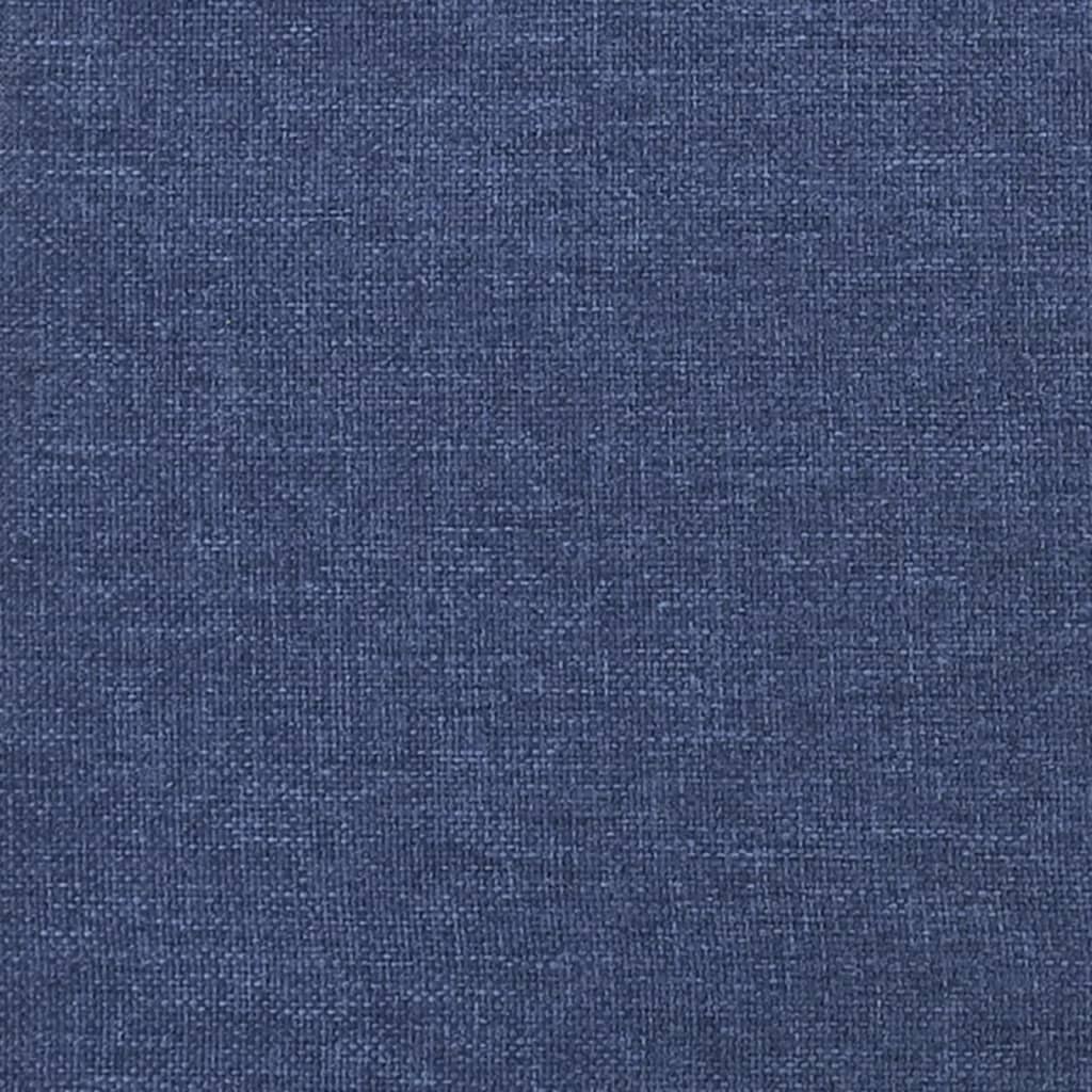 Giroletto a Molle con Materasso Blu 120x190 cm in Tessuto | homemem39