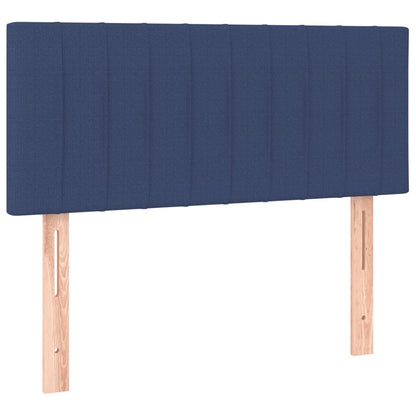 Giroletto a Molle con Materasso Blu 120x190 cm in Tessuto | homemem39