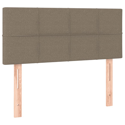 Giroletto a Molle con Materasso Tortora 120x190 cm in Tessuto | homemem39