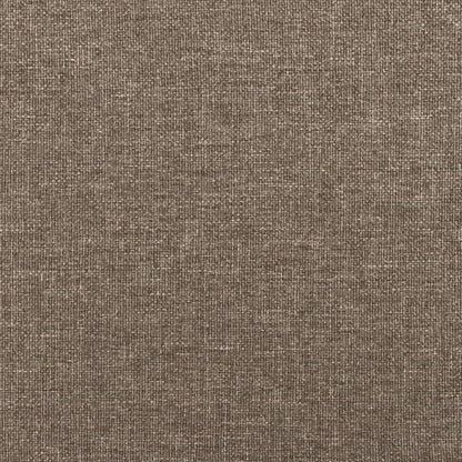 Giroletto a Molle con Materasso Tortora 120x190 cm in Tessuto | homemem39