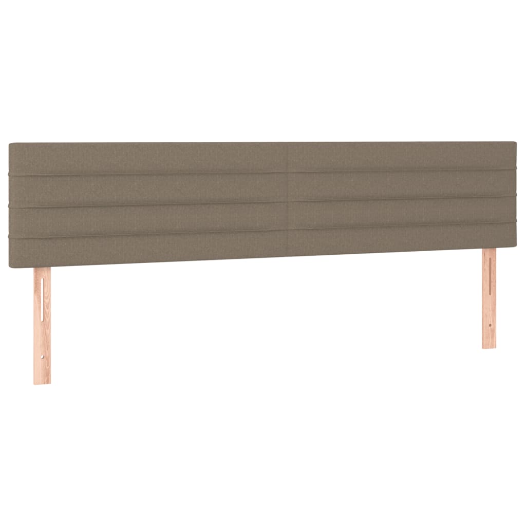 Giroletto a Molle con Materasso Tortora 120x190 cm in Tessuto | homemem39