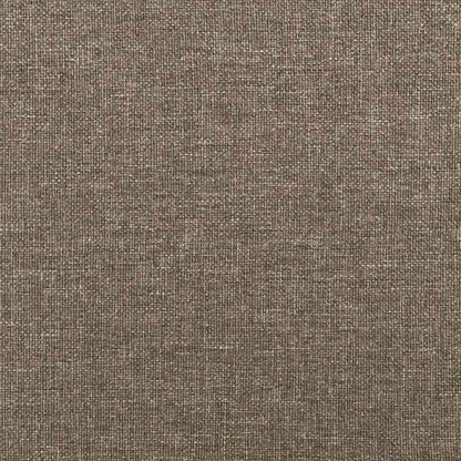 Giroletto a Molle con Materasso Tortora 120x190 cm in Tessuto