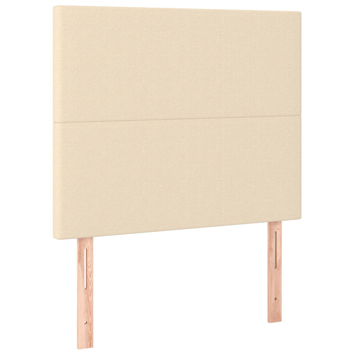Giroletto a Molle con Materasso Crema 120x190 cm in Tessuto