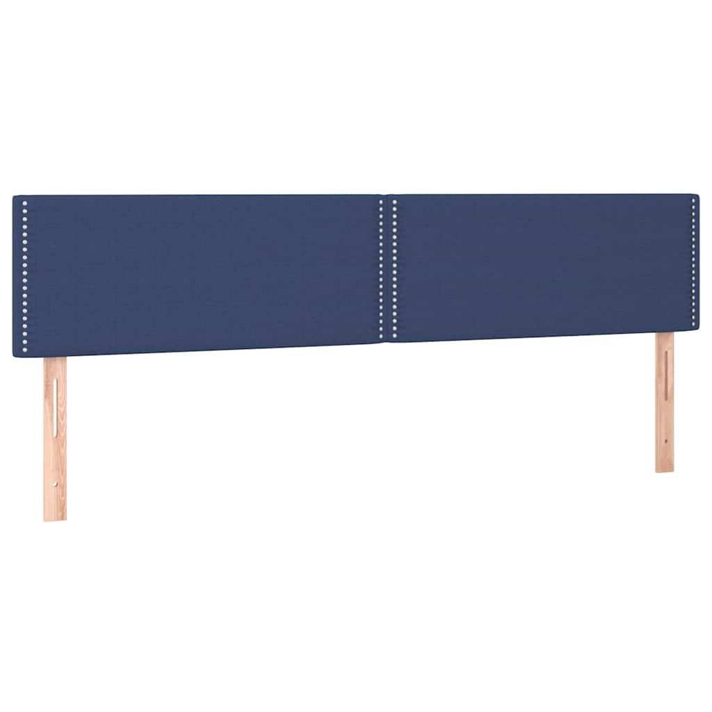 Giroletto a Molle con Materasso Blu 120x190 cm in Tessuto | homemem39