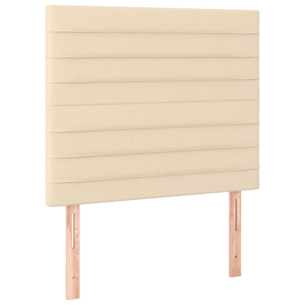 Giroletto a Molle con Materasso Crema 120x190 cm in Tessuto