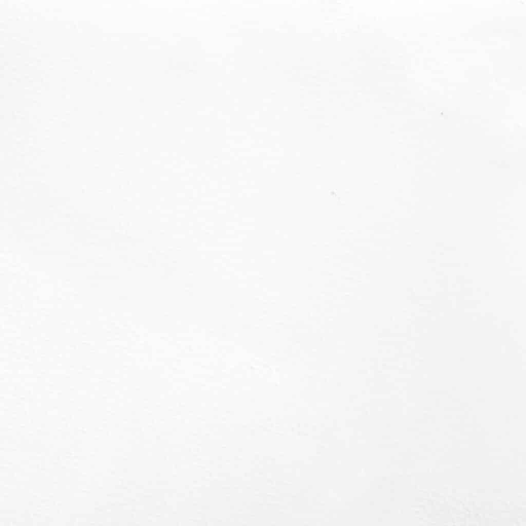 Giroletto a Molle con Materasso Bianco 120x190 cm in Similpelle
