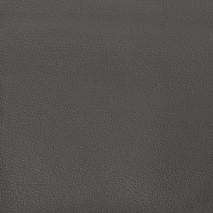 Giroletto Molle con Materasso e LED Grigio 120x190cm Similpelle | homemem39
