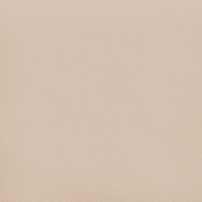 Giroletto Molle Materasso e LED Cappuccino 120x190cm Similpelle | homemem39