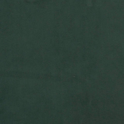 Letto a Molle con Materasso e LED Verde Scuro 120x190cm Velluto - homemem39