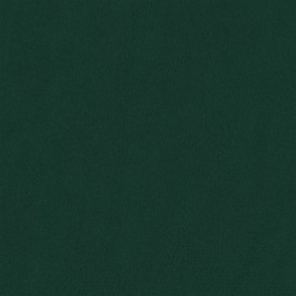 Letto a Molle con Materasso e LED Verde Scuro 120x190cm Velluto