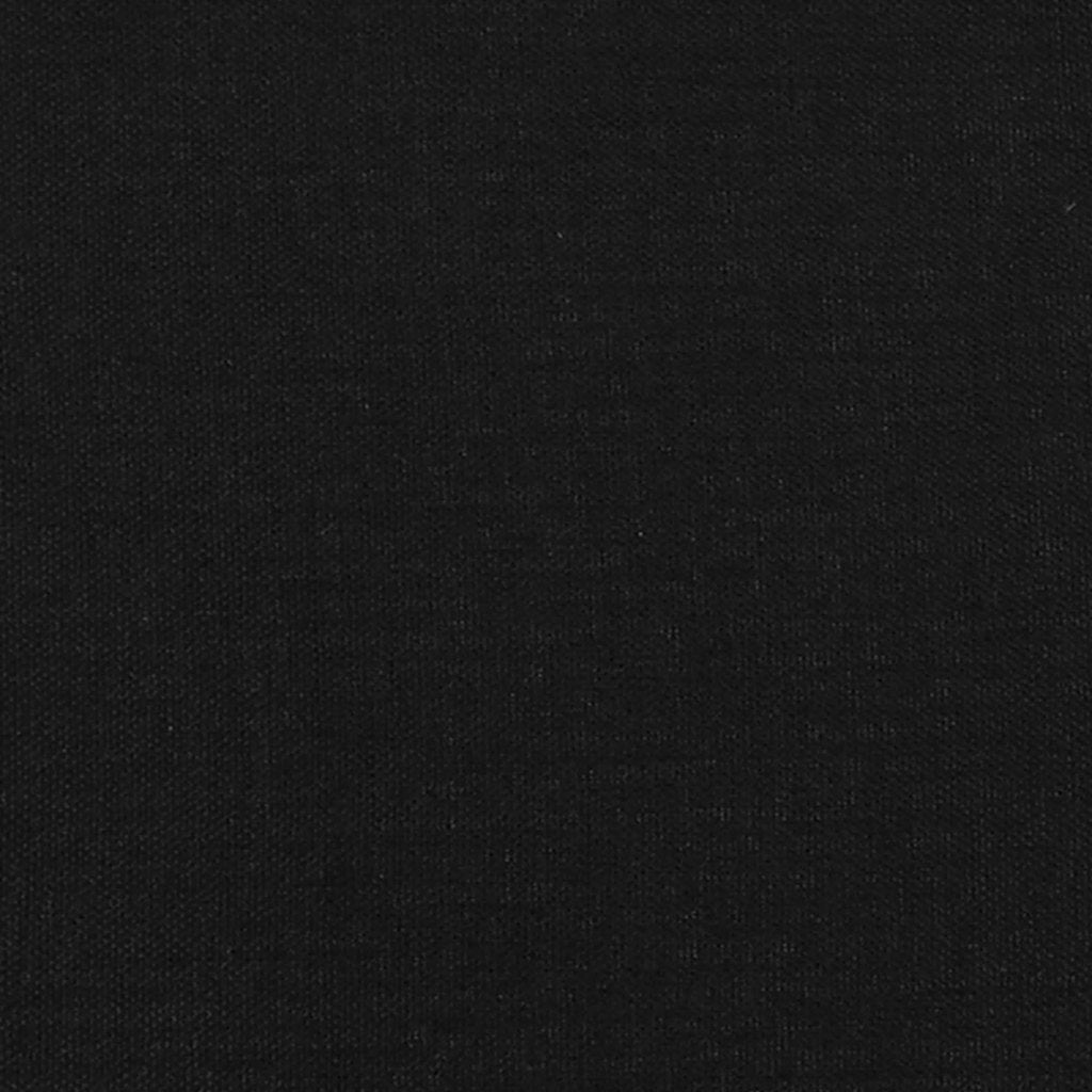 Letto a Molle con Materasso e LED Nero 120x190 cm in Tessuto