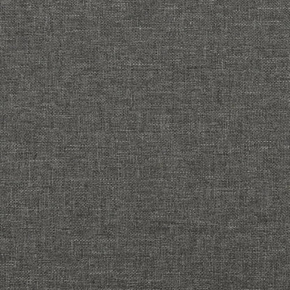 Letto a Molle Materasso e LED Grigio Scuro 120x190cm in Tessuto - homemem39