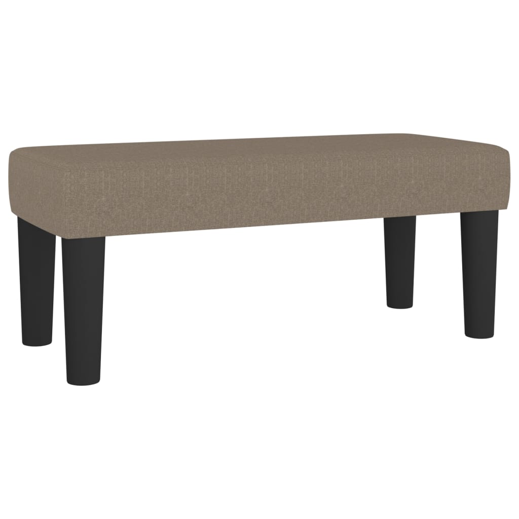 Giroletto a Molle con Materasso Tortora 120x190 cm in Tessuto | homemem39