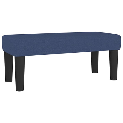 Giroletto a Molle con Materasso Blu 120x190 cm in Tessuto | homemem39