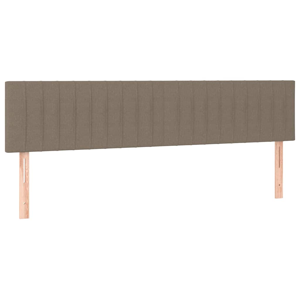 Giroletto a Molle con Materasso Tortora 120x190 cm in Tessuto | homemem39