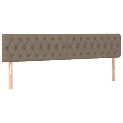 Giroletto a Molle con Materasso Tortora 120x190 cm in Tessuto | homemem39