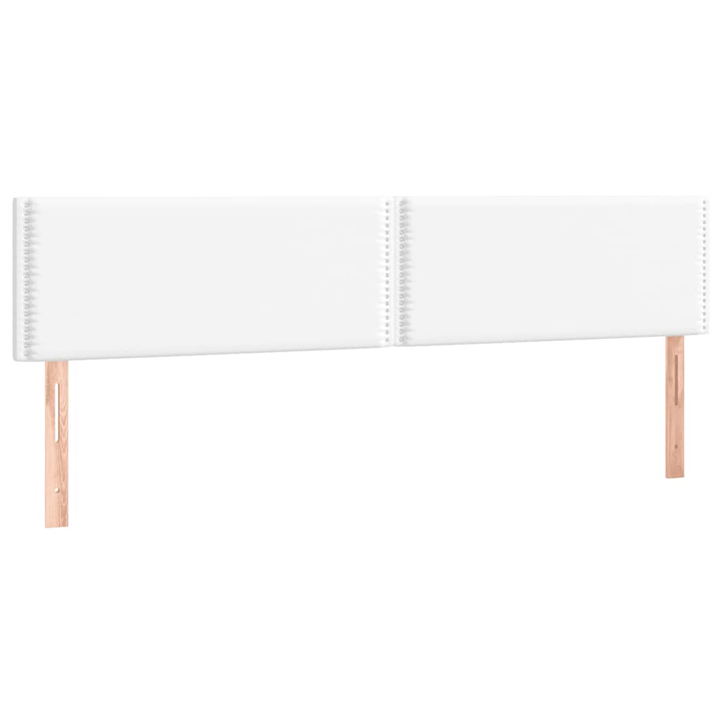 Giroletto a Molle con Materasso Bianco 120x190 cm in Similpelle | homemem39