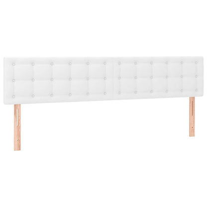 Giroletto a Molle con Materasso Bianco 120x190 cm in Similpelle | homemem39