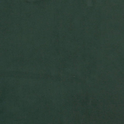 Giroletto a Molle con Materasso Verde Scuro 120x190 cm Velluto