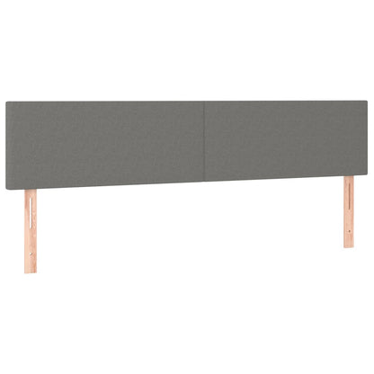 Giroletto senza Materasso Grigio Scuro 120x190 cm in Tessuto