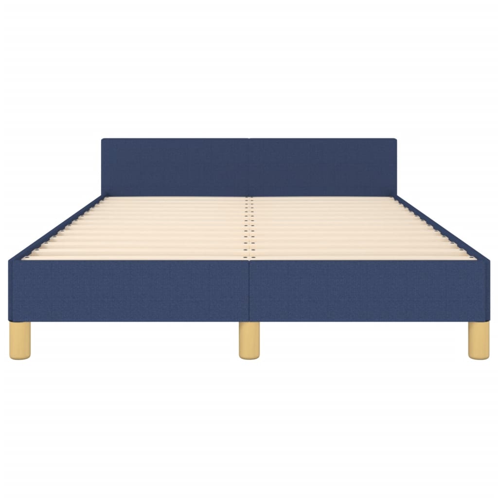Giroletto senza Materasso Blu 120x190 cm in Tessuto