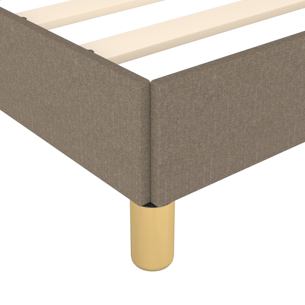 Giroletto senza Materasso Tortora 120x190 cm Tessuto