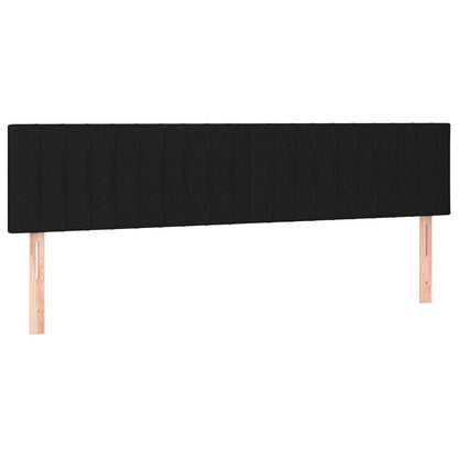 Giroletto senza Materasso Nero 120x190 cm in Tessuto