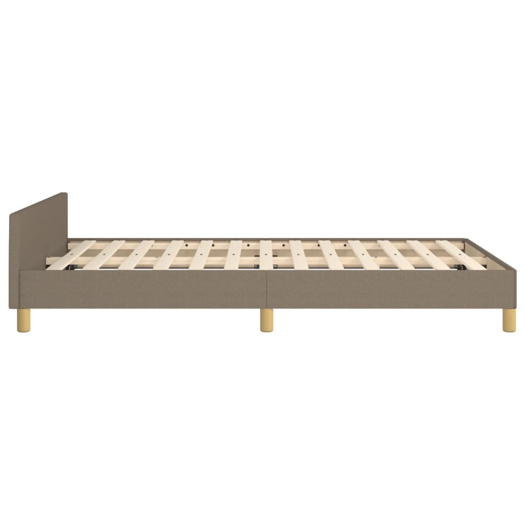 Giroletto senza Materasso Tortora 120x190 cm Tessuto | homemem39