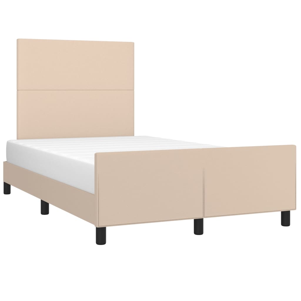 Giroletto senza Materasso Cappuccino 120x190 cm in Similpelle