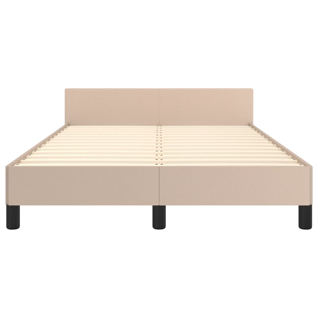 Giroletto senza Materasso Cappuccino 120x190 cm in Similpelle