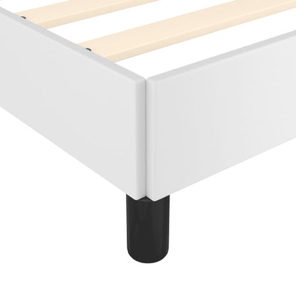Giroletto senza Materasso Bianco 120x190 cm Similpelle