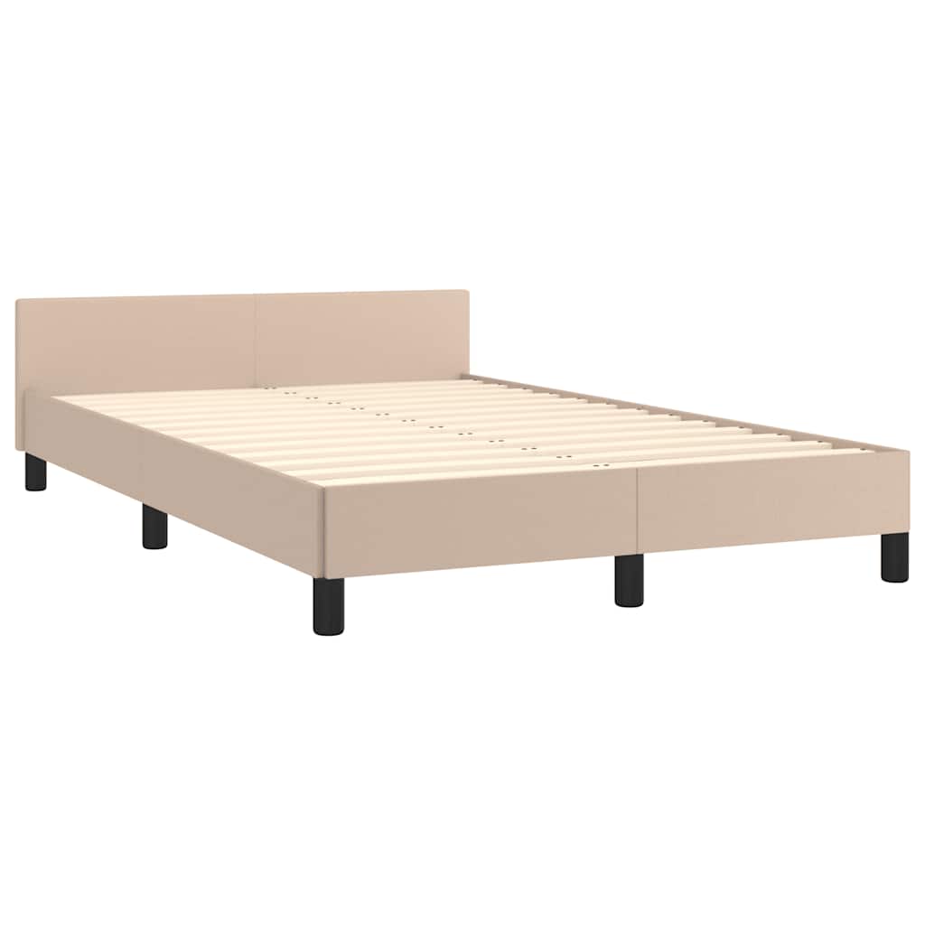 Giroletto senza Materasso Cappuccino 120x190 cm in Similpelle