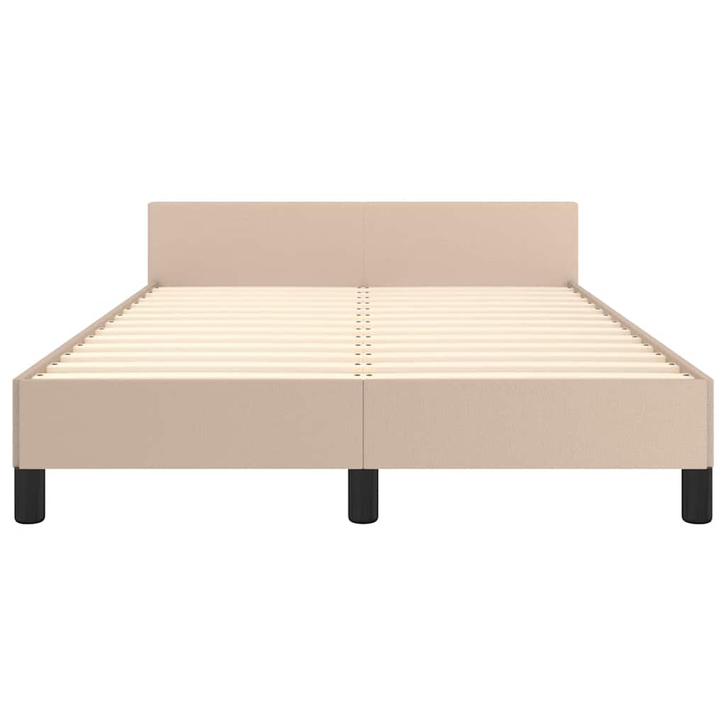 Giroletto senza Materasso Cappuccino 120x190 cm in Similpelle